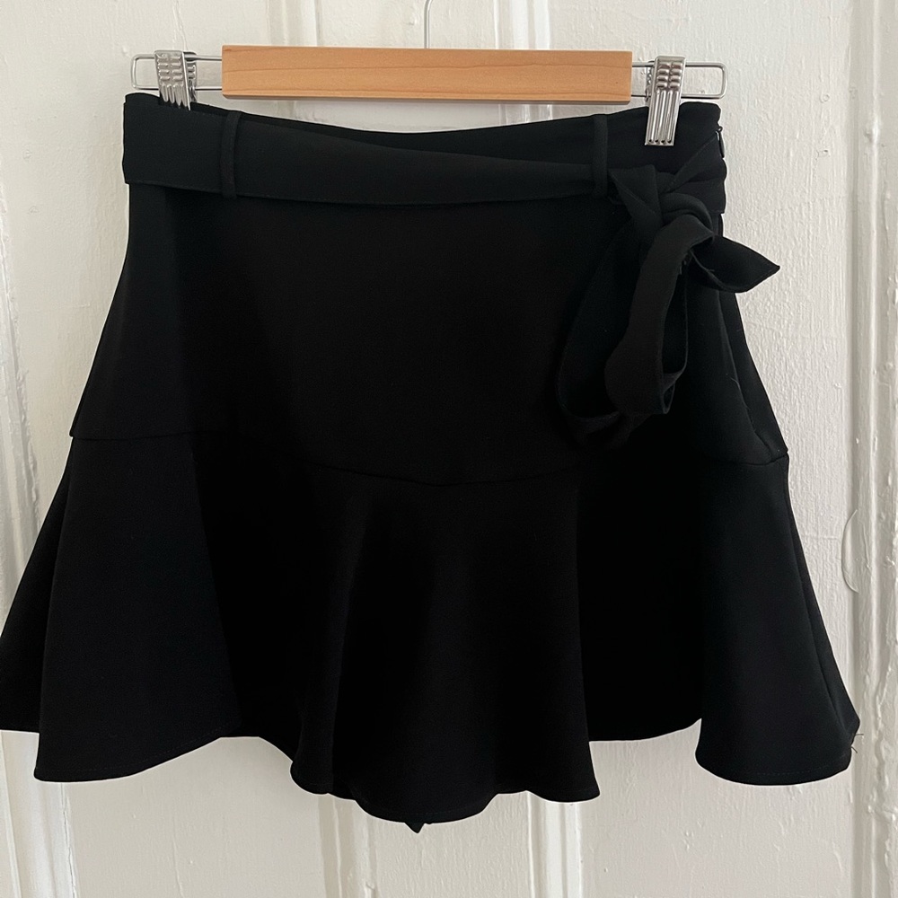 Zara black skort